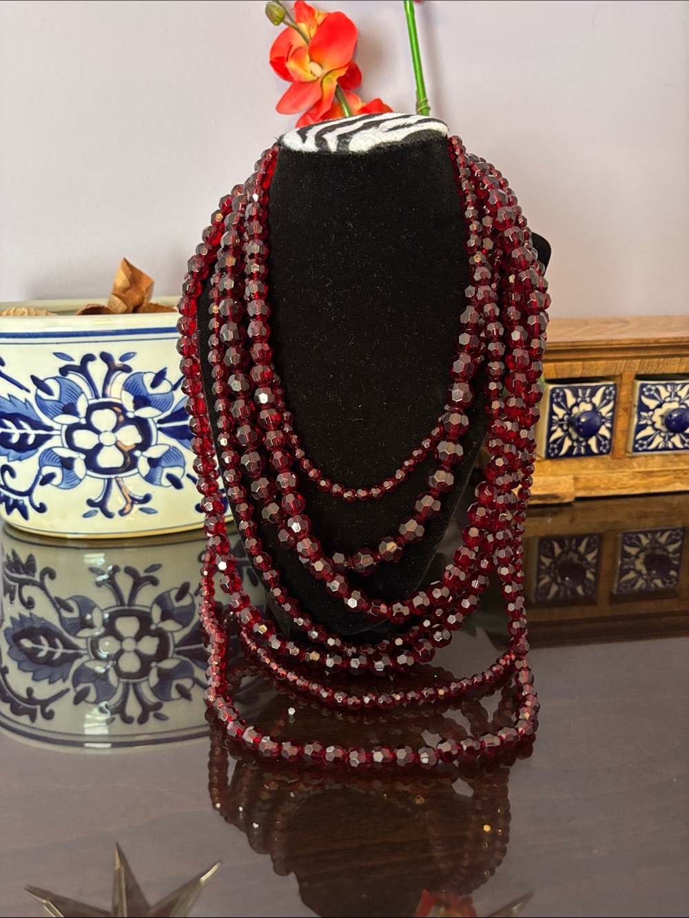 Gorgeous Graziano Faceted Necklace!